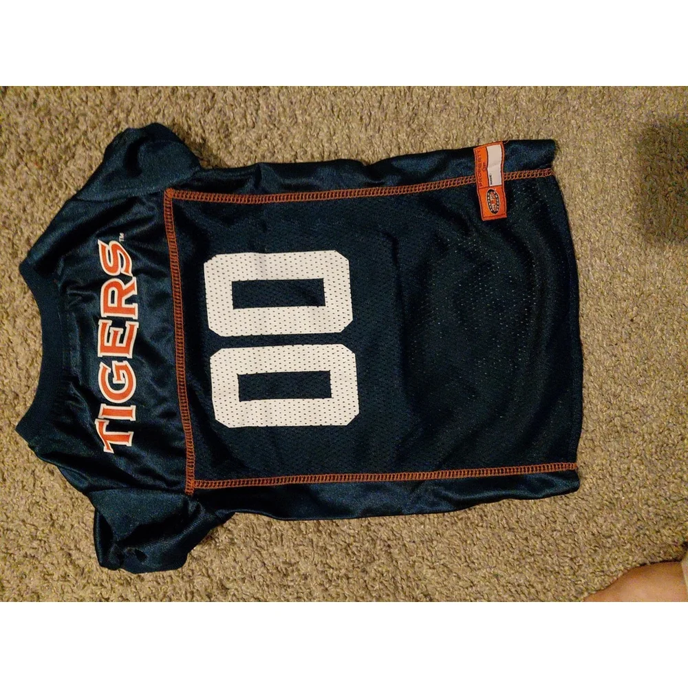Pets First NCAA Auburn Tigers Team Jersey for Dogs Size Small Blue and Orange - Picture 1 of 3